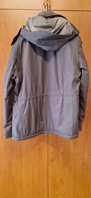 Anorak Emidio Tucci Gris/Verde Talla M