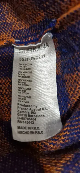 Anorak Emidio Tucci Gris/Verde Talla M