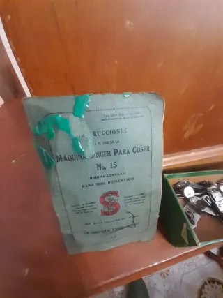 Máquina de coser Singer 1935.