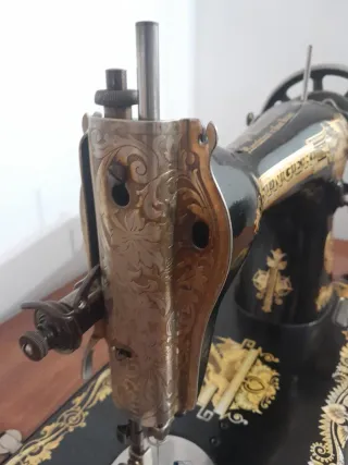 Máquina de coser Singer 1935.