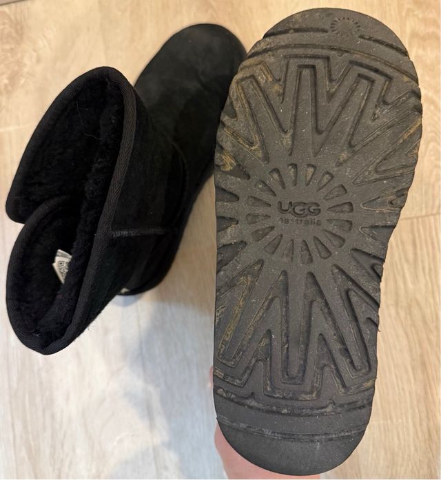 Botas UGG Borrego Negras Talla [Talla]