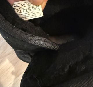 Botas UGG Borrego Negras Talla [Talla]