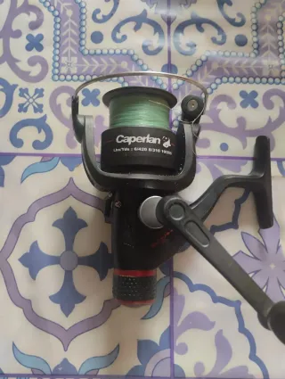 Caña Caperlan Telescópica 2.40 + Carrete