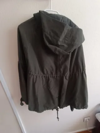 Parka Pepe Jeans verde con capucha