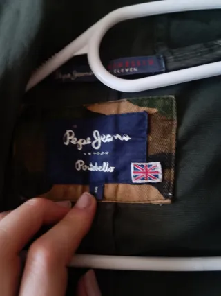 Parka Pepe Jeans verde con capucha
