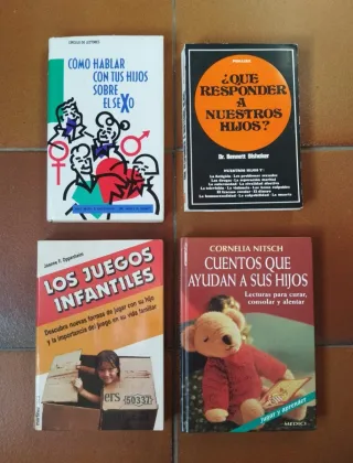 Los 4 libros juntos