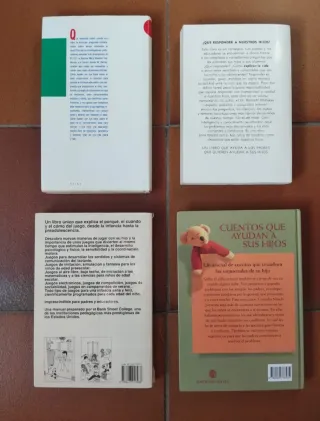 Los 4 libros juntos