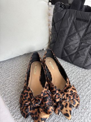 Manoletinas Corina Animal Print
