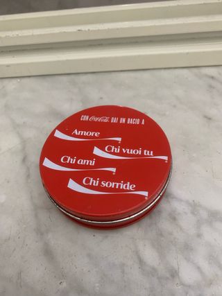 Sottobicchieri Coca Cola in metallo