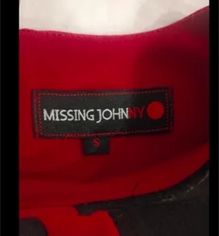 Vestido Invierno Missing Johnny Negro y Rojo