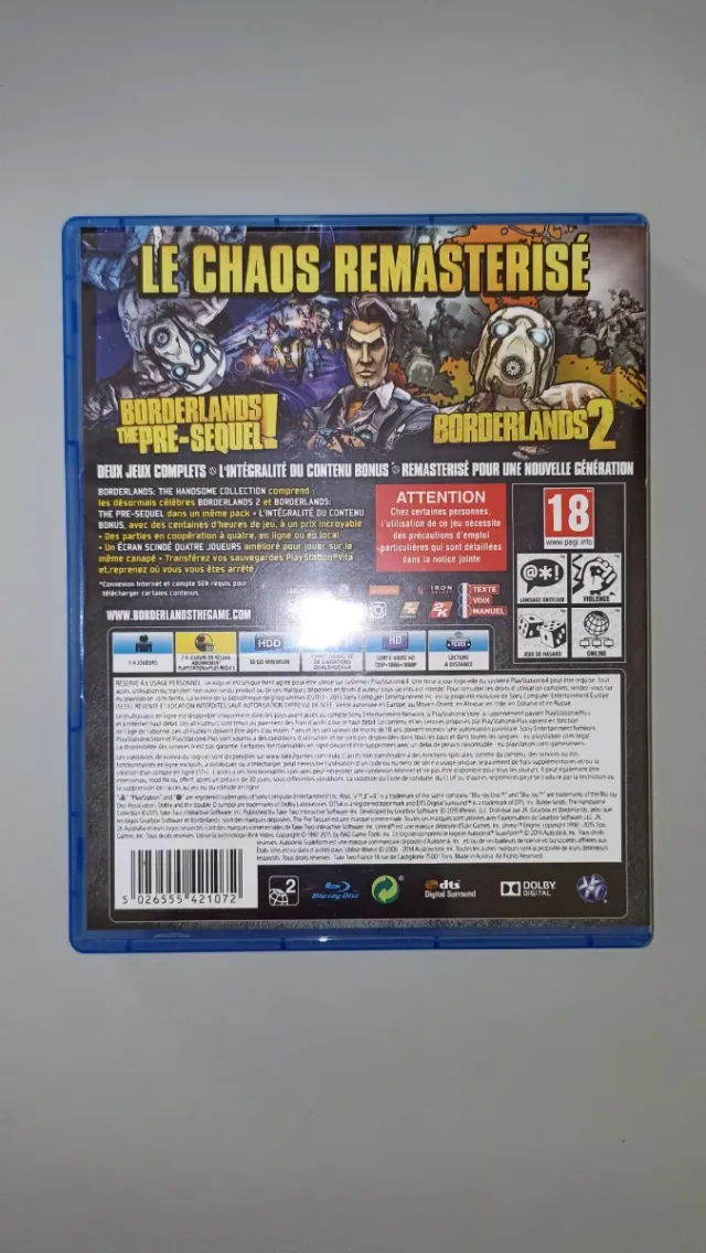 Borderlands: The Handsome Collection PS4