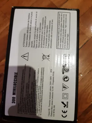 3 Cajas Luces LED Multicolor Cavo Verde