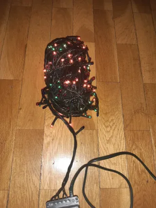 3 Cajas Luces LED Multicolor Cavo Verde