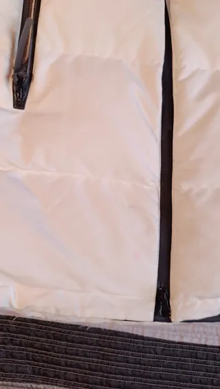 Parka Bimba y Lola Blanca con Capucha