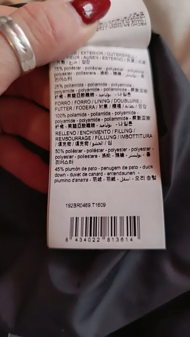 Parka Bimba y Lola Blanca con Capucha