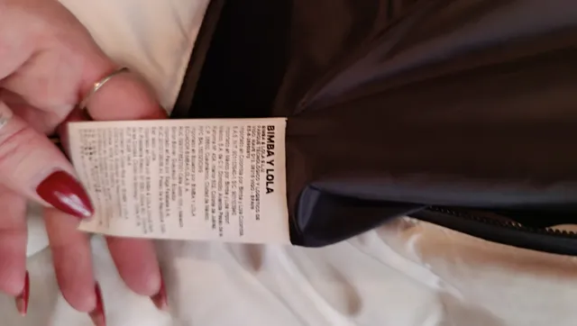 Parka Bimba y Lola Blanca con Capucha