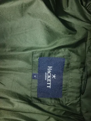 Abrigo Hackett London Verde Talla M