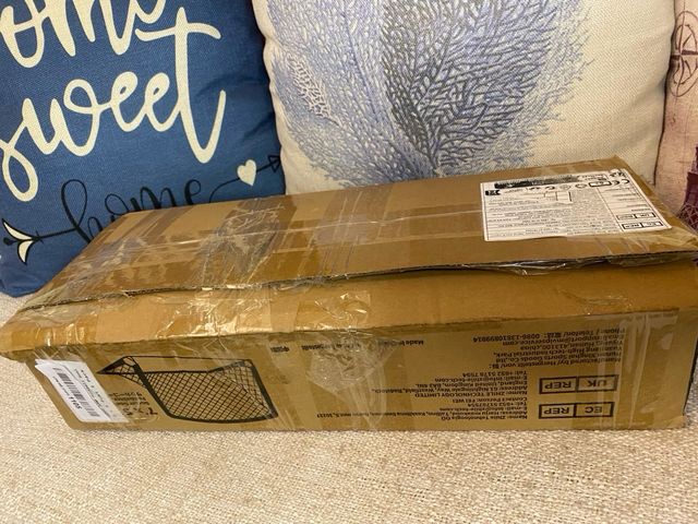 Portería Fútbol Plegable Happy Jump Jardín