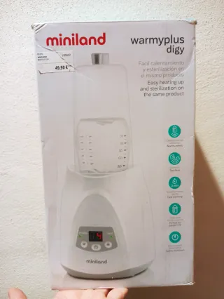 Calienta biberones Miniland Warmyplus Digy