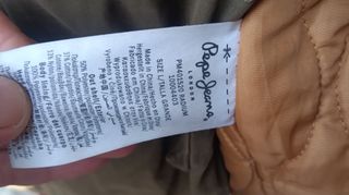 Parka de invierno. Pepe Jeans. L.