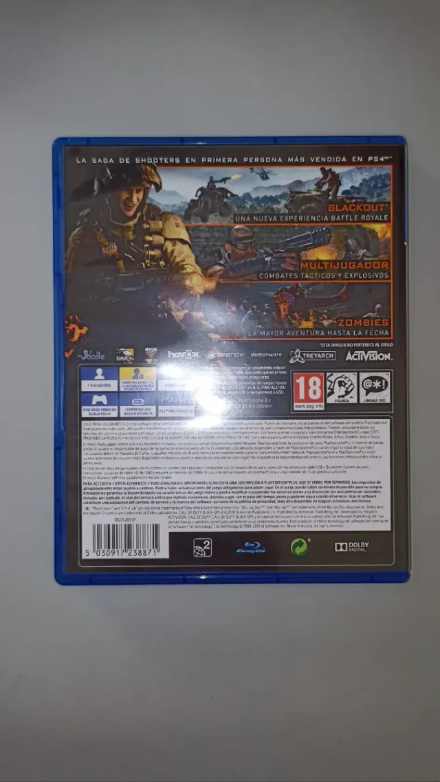 Call of Duty: Black Ops 4 PS4