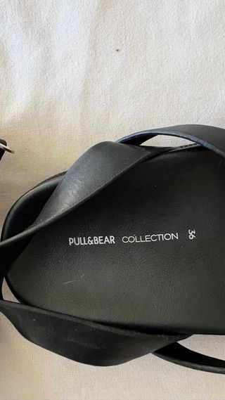 Sandalias Pull&Bear negras