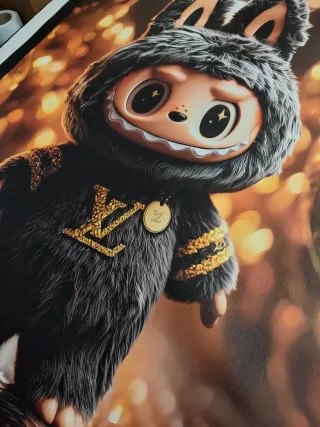 Tela artistica Labubu