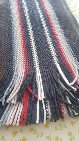 Sciarpa da uomo a righe