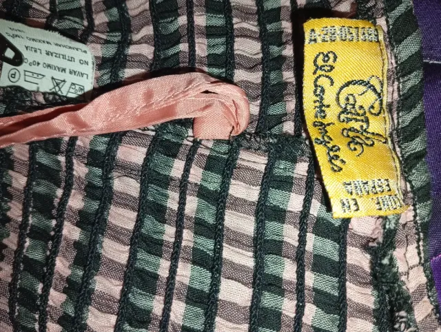 SOLO ENVÍOS. Vestido de mujer a cuadros