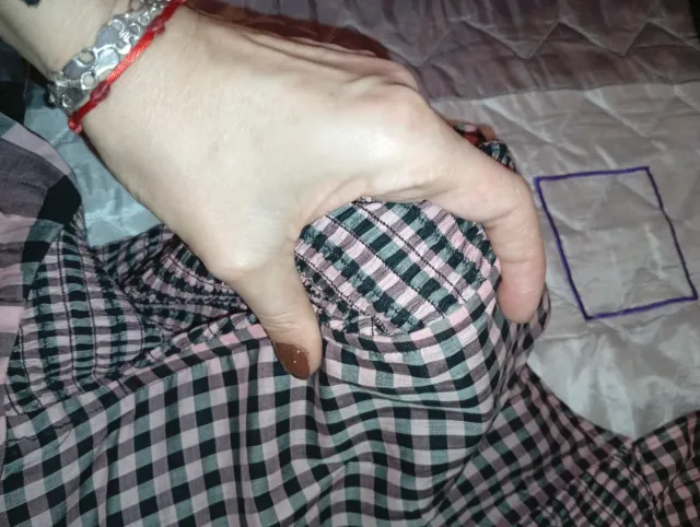 SOLO ENVÍOS. Vestido de mujer a cuadros