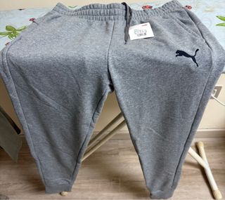 Pantalón chándal Puma gris hombre