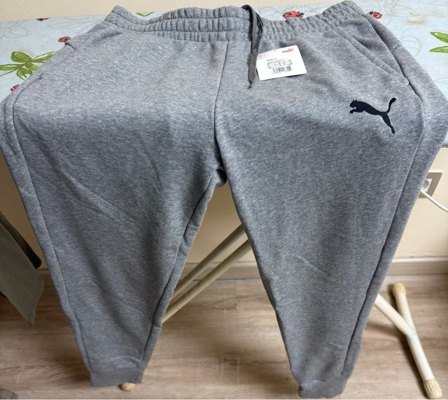 Pantalón chándal Puma gris hombre