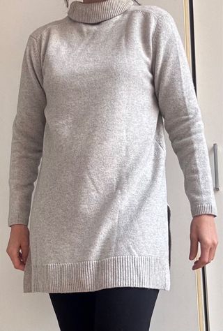 Jersey lana cuello alto mujer T.38 Massimo Dutti