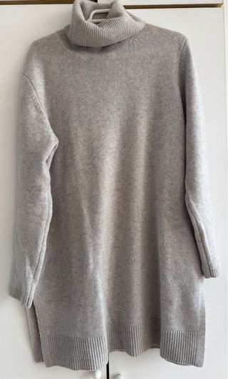 Jersey lana cuello alto mujer T.38 Massimo Dutti