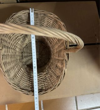 Cesta de mimbre pequeña