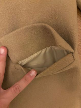 Cappotto trench beige vintage