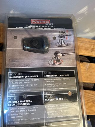 Carraca martillo Powerfix