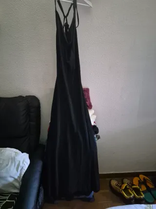 Vestido fiesta espalda descubierta