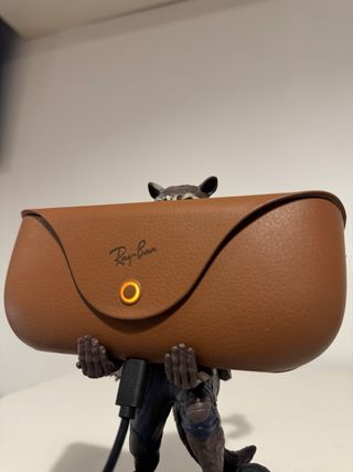 Estuche Ray-Ban Wayfarer Meta Marrón