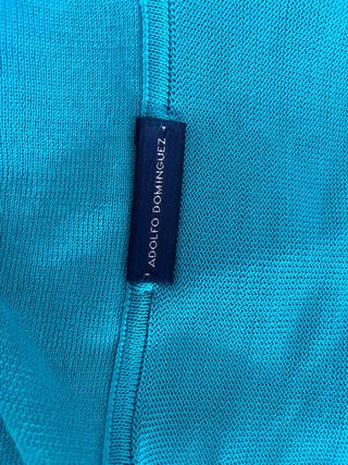 Top de verano azul turquesa