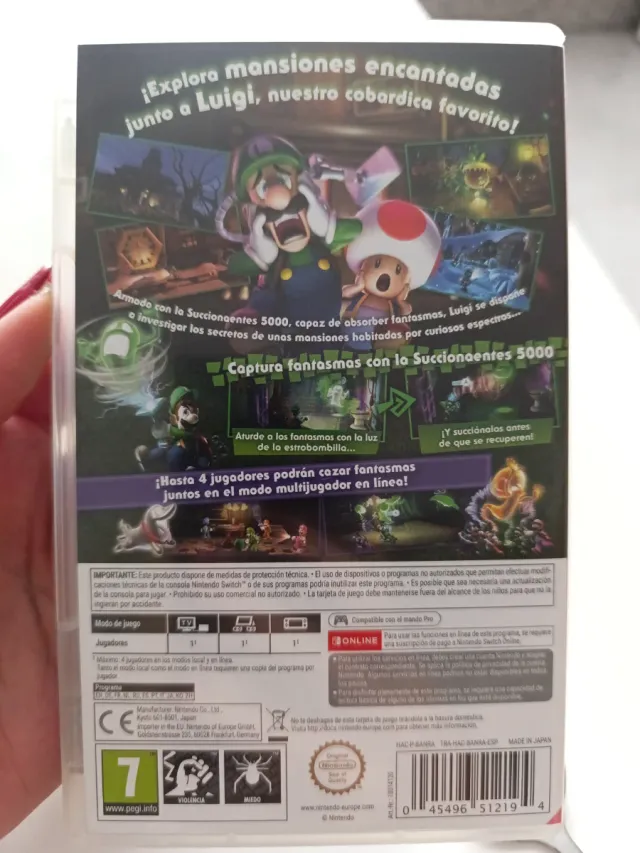Luigi's Mansion 2 HD Nintendo Switch