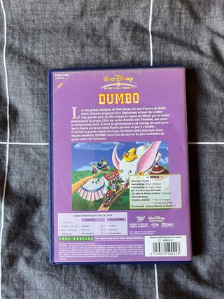 DVD de “Dumbo” en francés