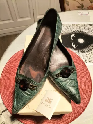 Zapatos planos de piel Acosta