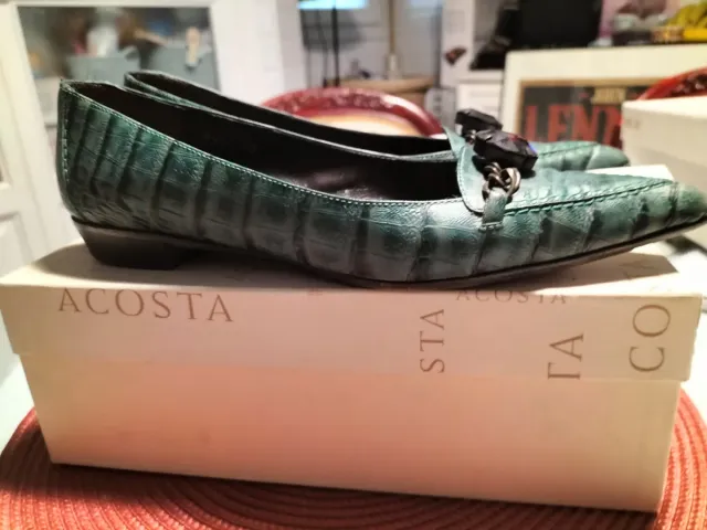 Zapatos planos de piel Acosta