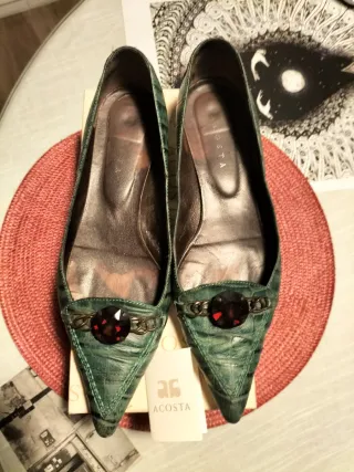 Zapatos planos de piel Acosta