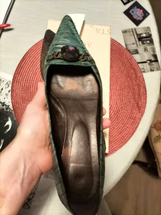 Zapatos planos de piel Acosta