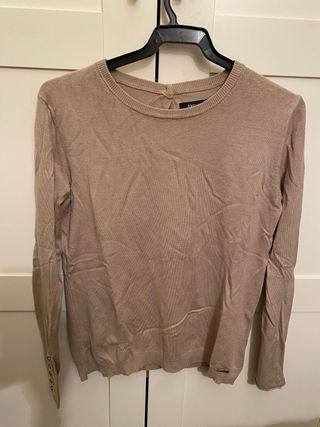 Camiseta Sfera manga larga beige talla M