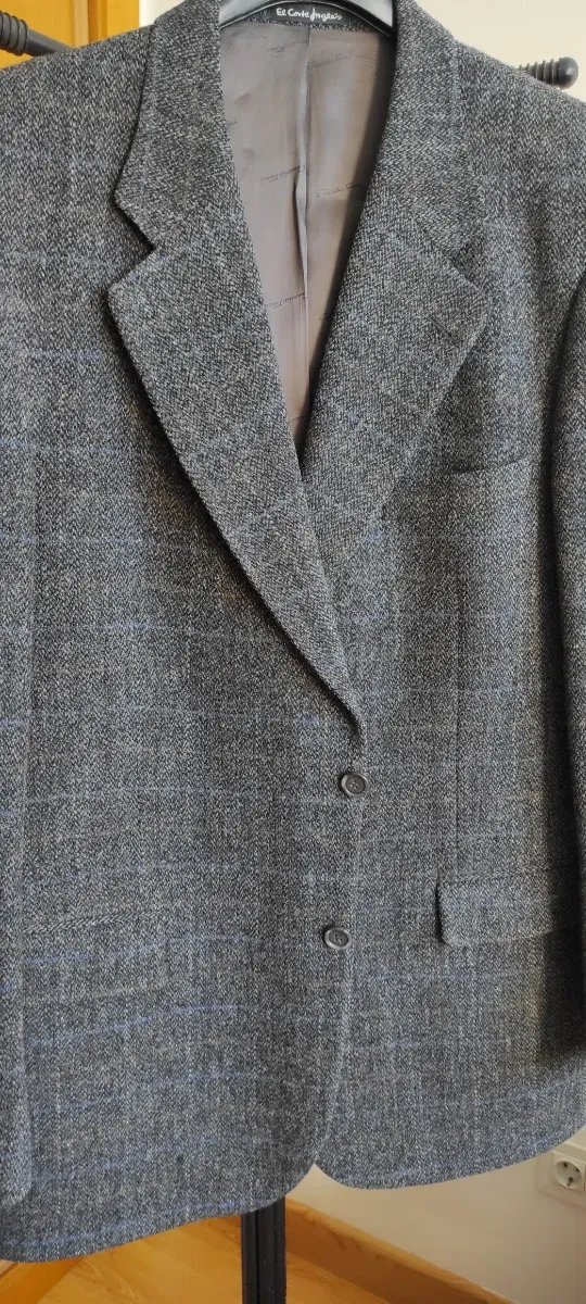 Chaqueta Harris Tweed Gris Hombre, Emidio Tucci