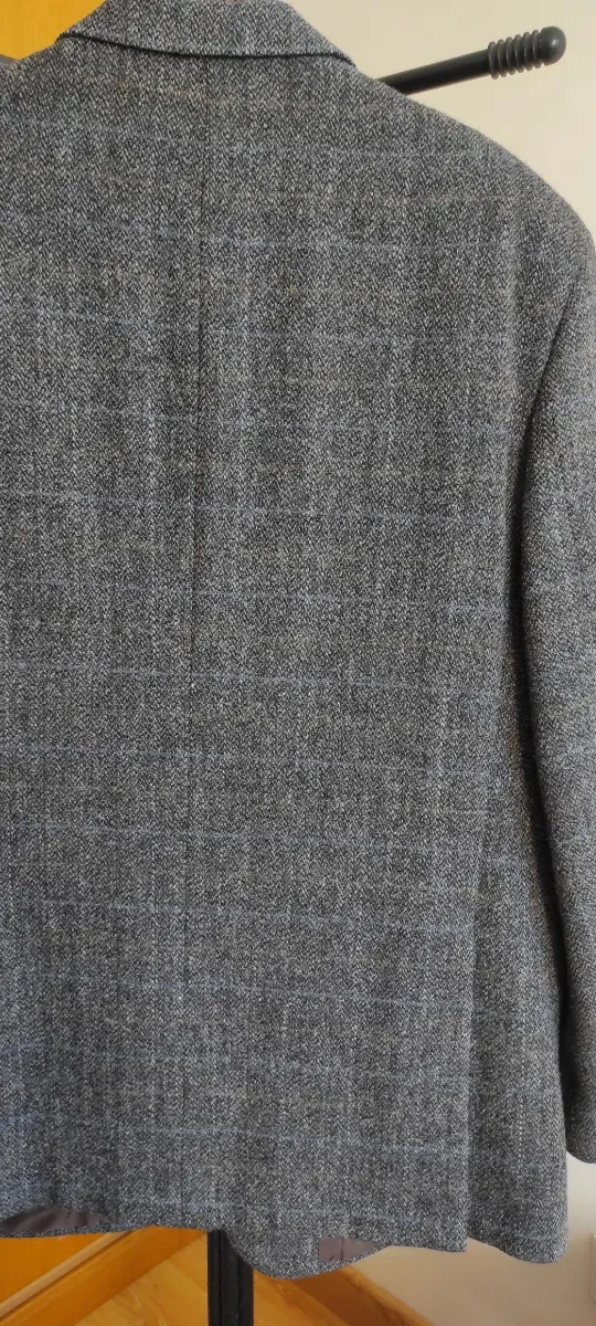 Chaqueta Harris Tweed Gris Hombre, Emidio Tucci