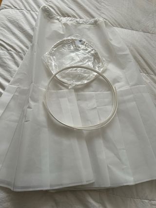 Cancán/Aro para Vestido Comunión Blanco
